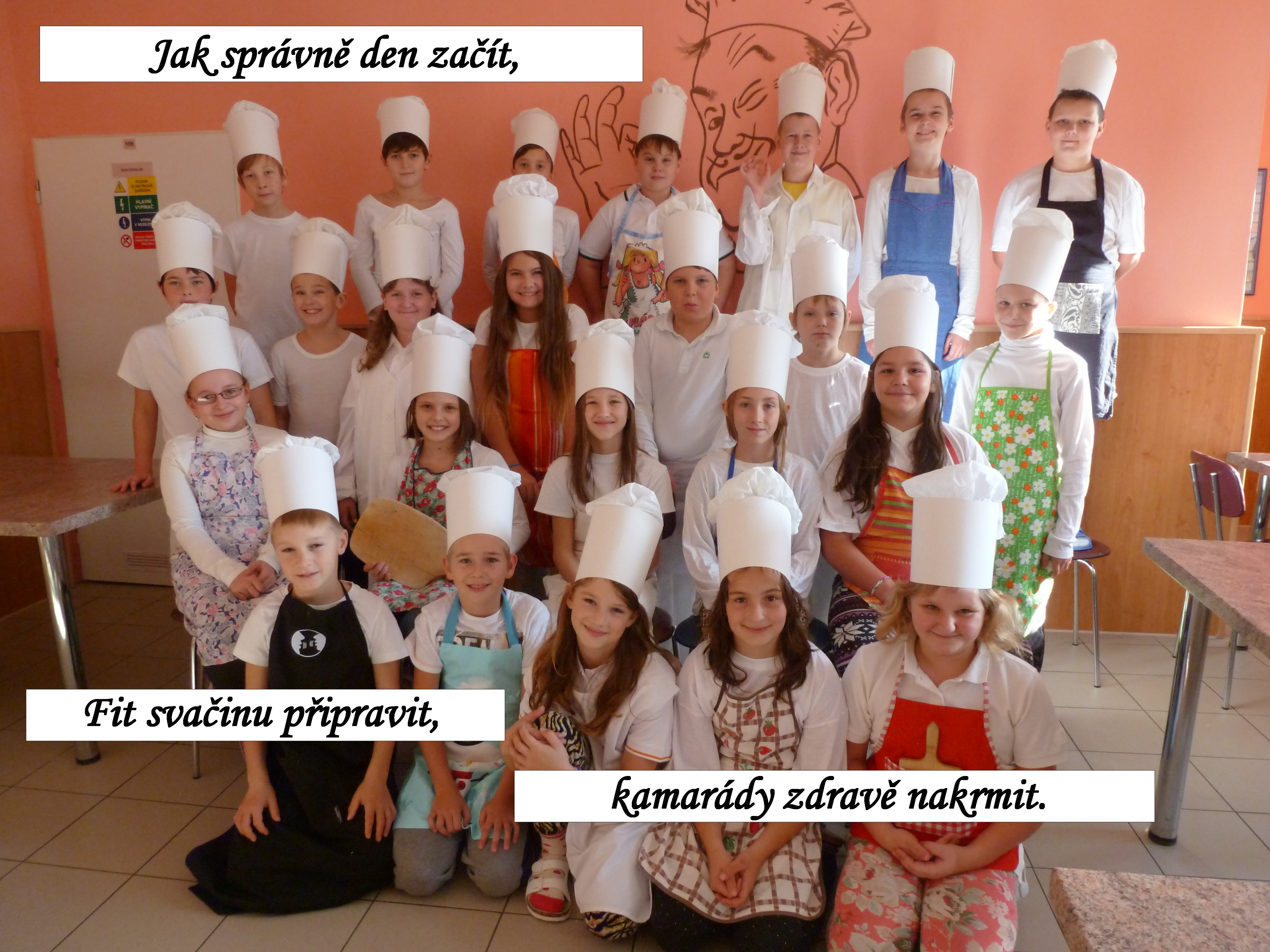 Jak správně den začít, Fit svačinu připravit, kamarády zdravě nakrmit. 0